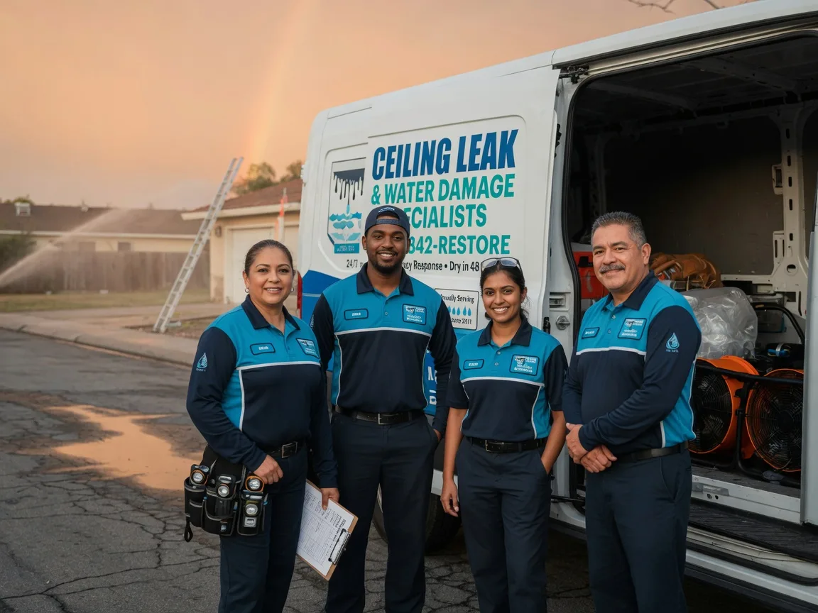 Ceiling Leak Cleanup company in Harrellsville, NC